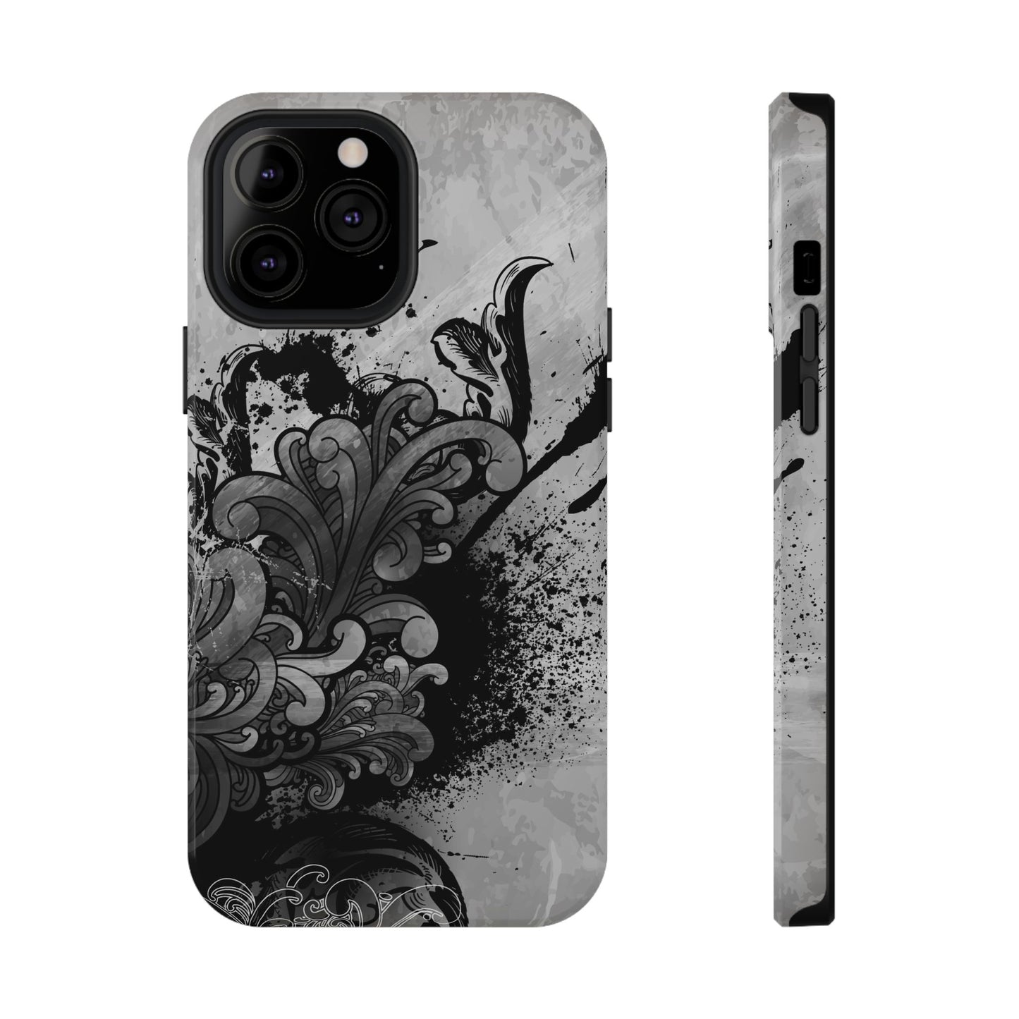 Charcoal Echo Tough iPhone Case