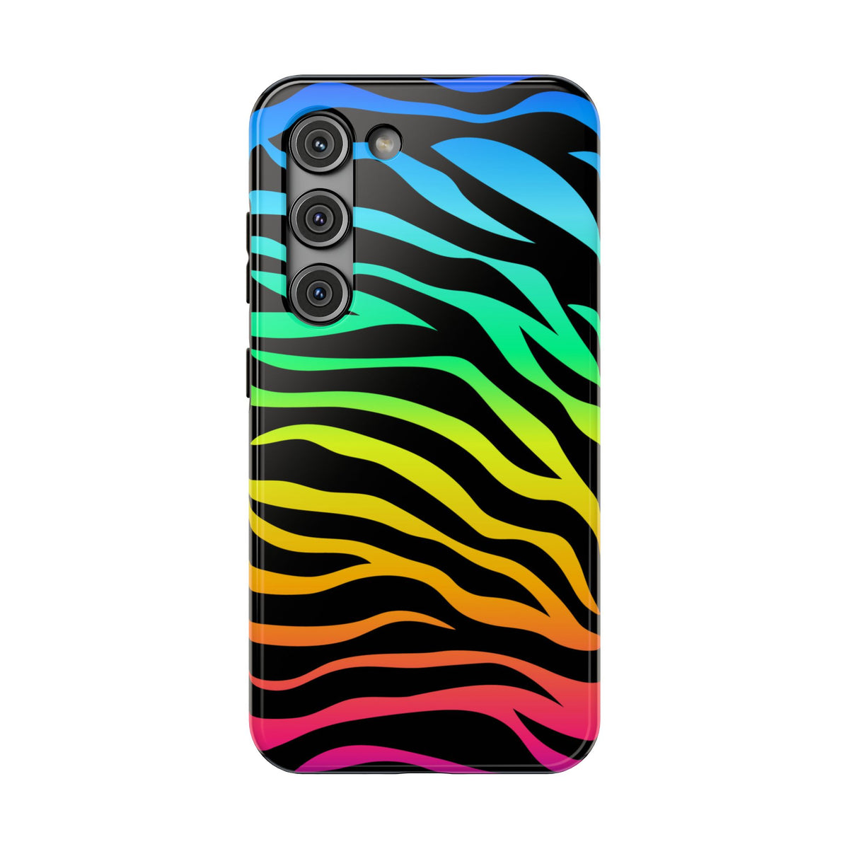 Neon Stripes Tough Samsung Case