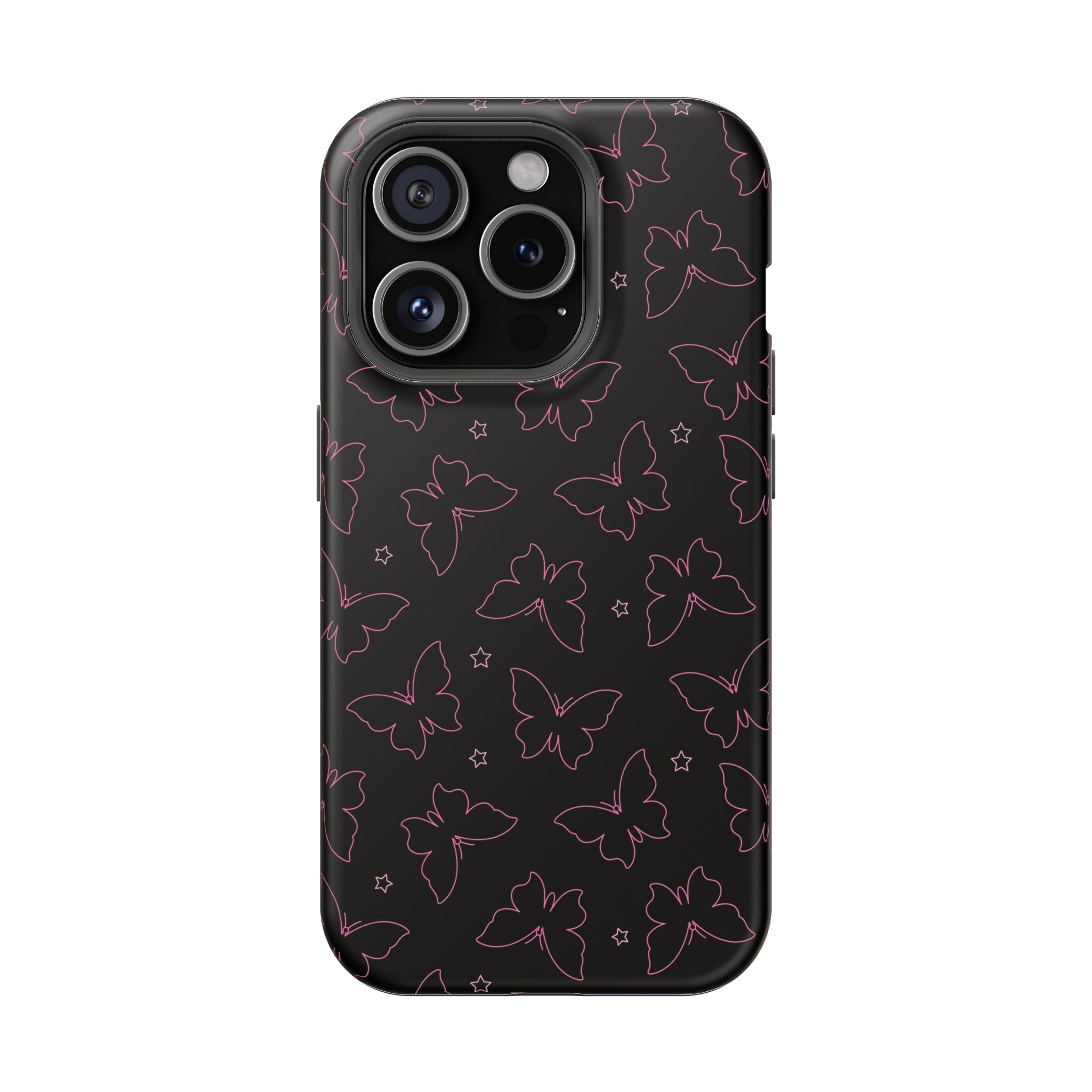 Midnight Flutter Tough iPhone Case