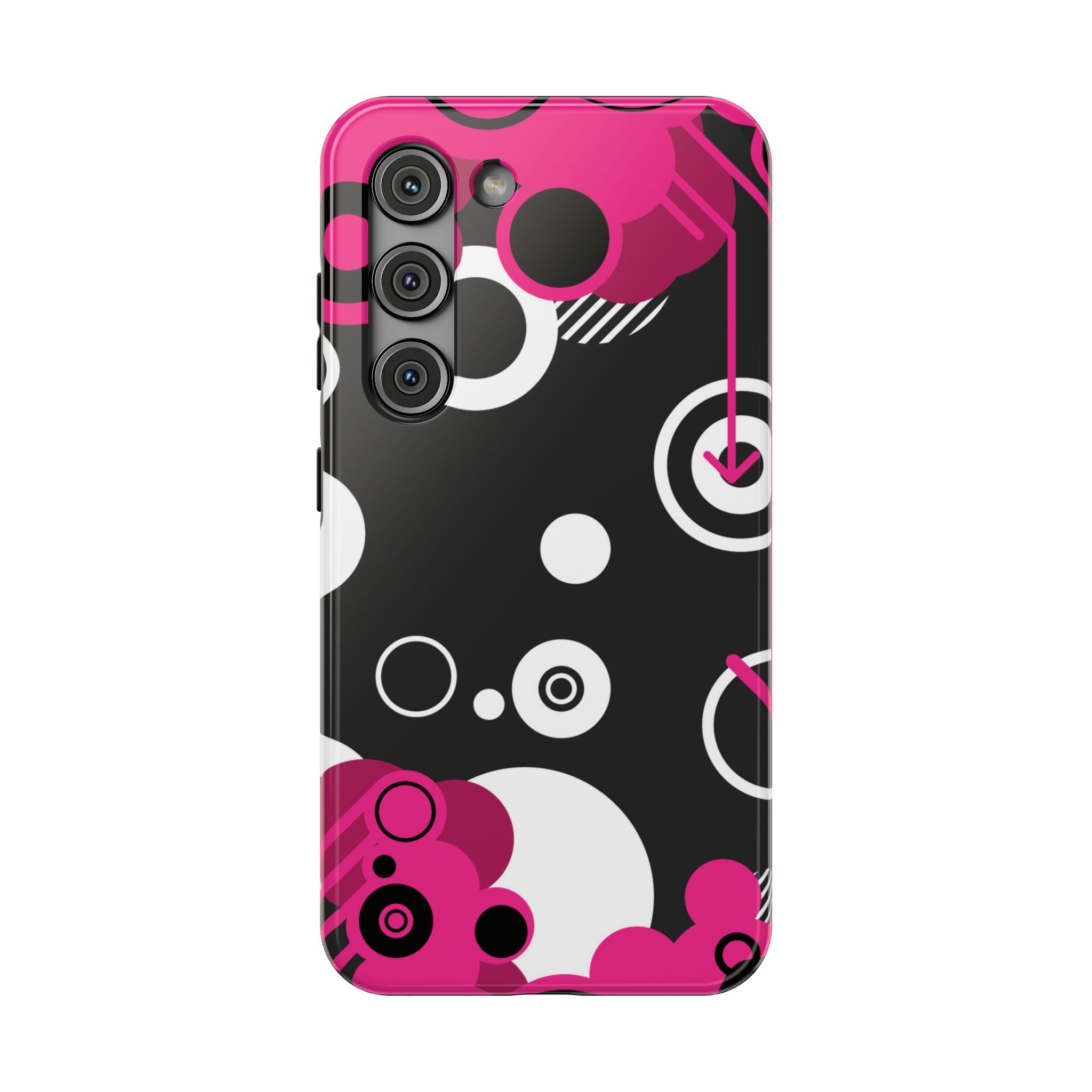 Pink Arrow Tough Samsung Case