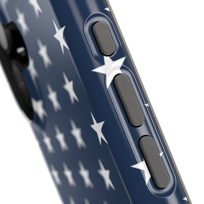 Deep Blue Stars MagSafe Tough iPhone Case