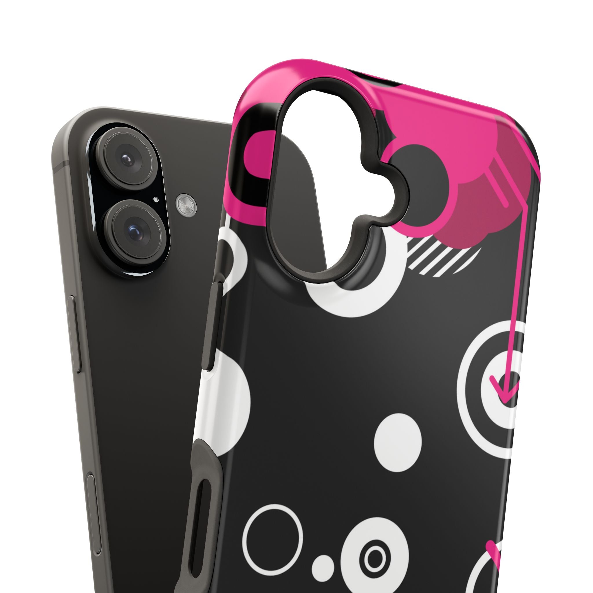 Pink Arrow Tough iPhone Case