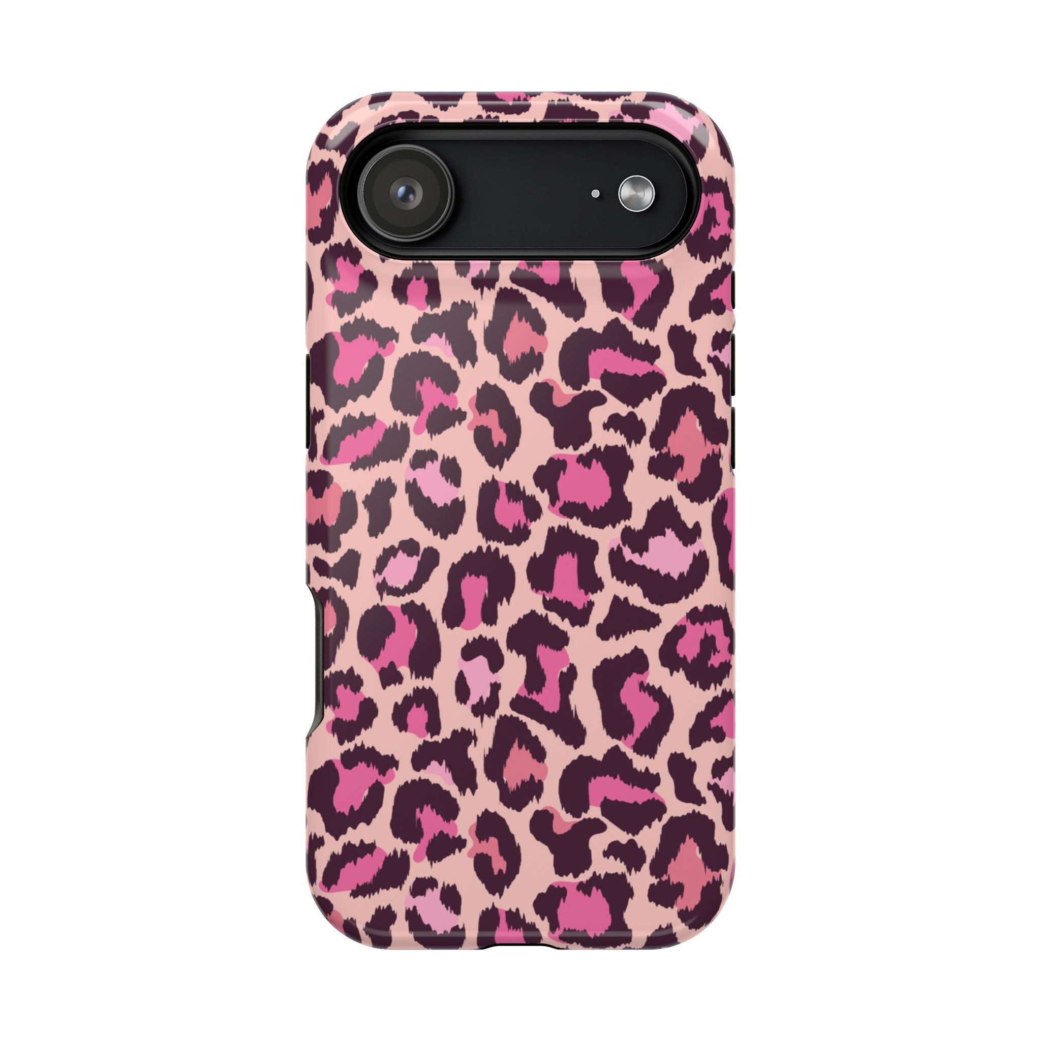 Pink Leopard Tough iPhone Case