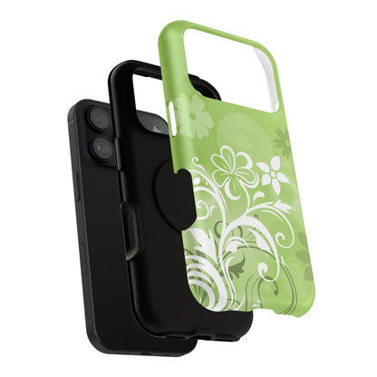 Green Mood Tough iPhone Case