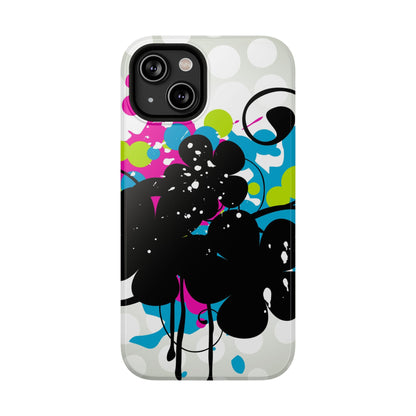 Electric Bloom Tough iPhone Case