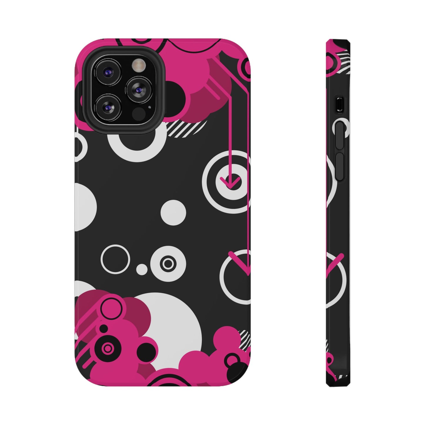 Pink Arrow Tough iPhone Case