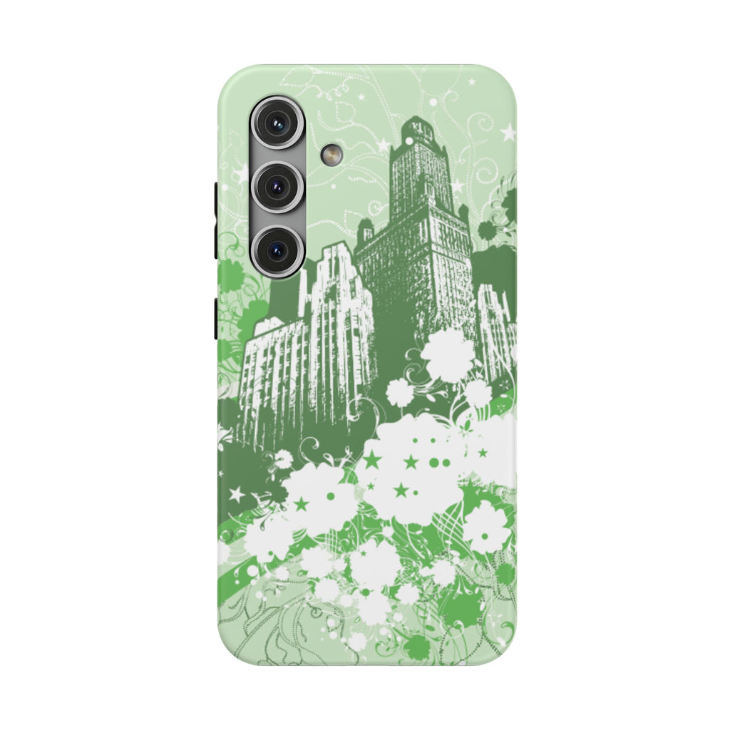 Green City Tough Samsung Case