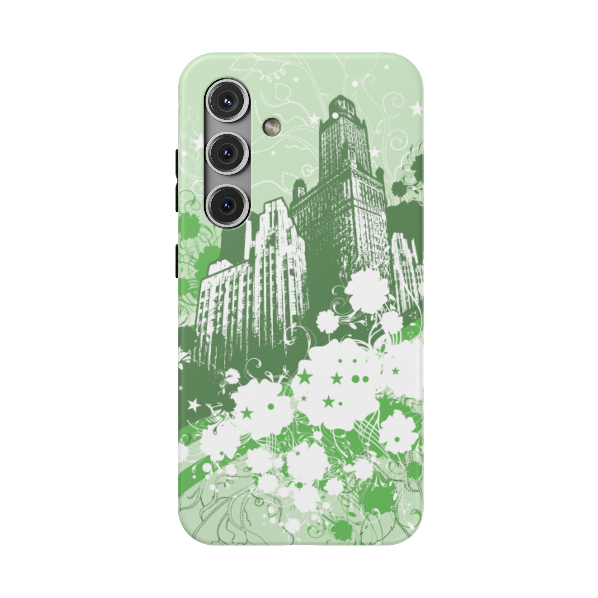 Green City Tough Samsung Case