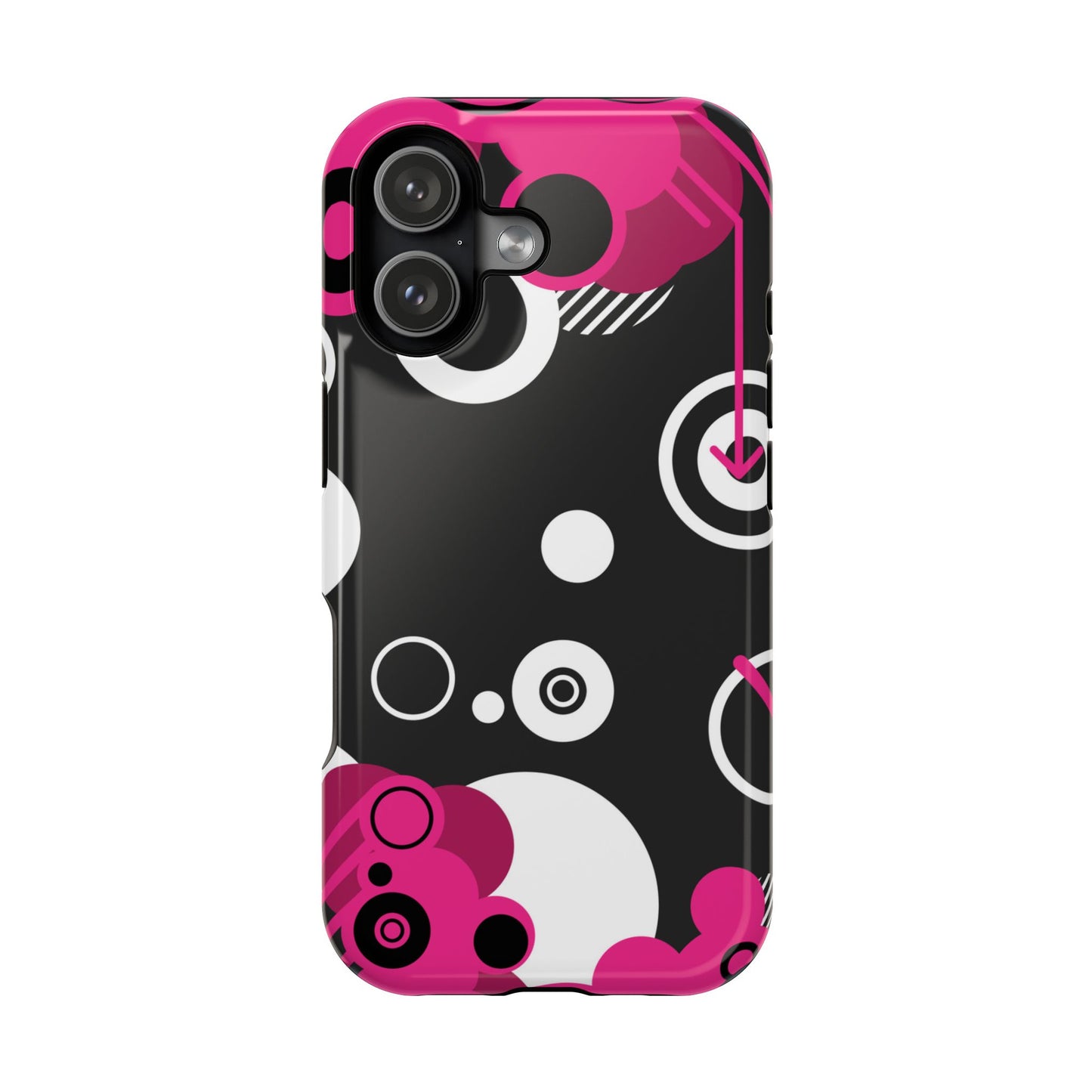 Pink Arrow Tough iPhone Case