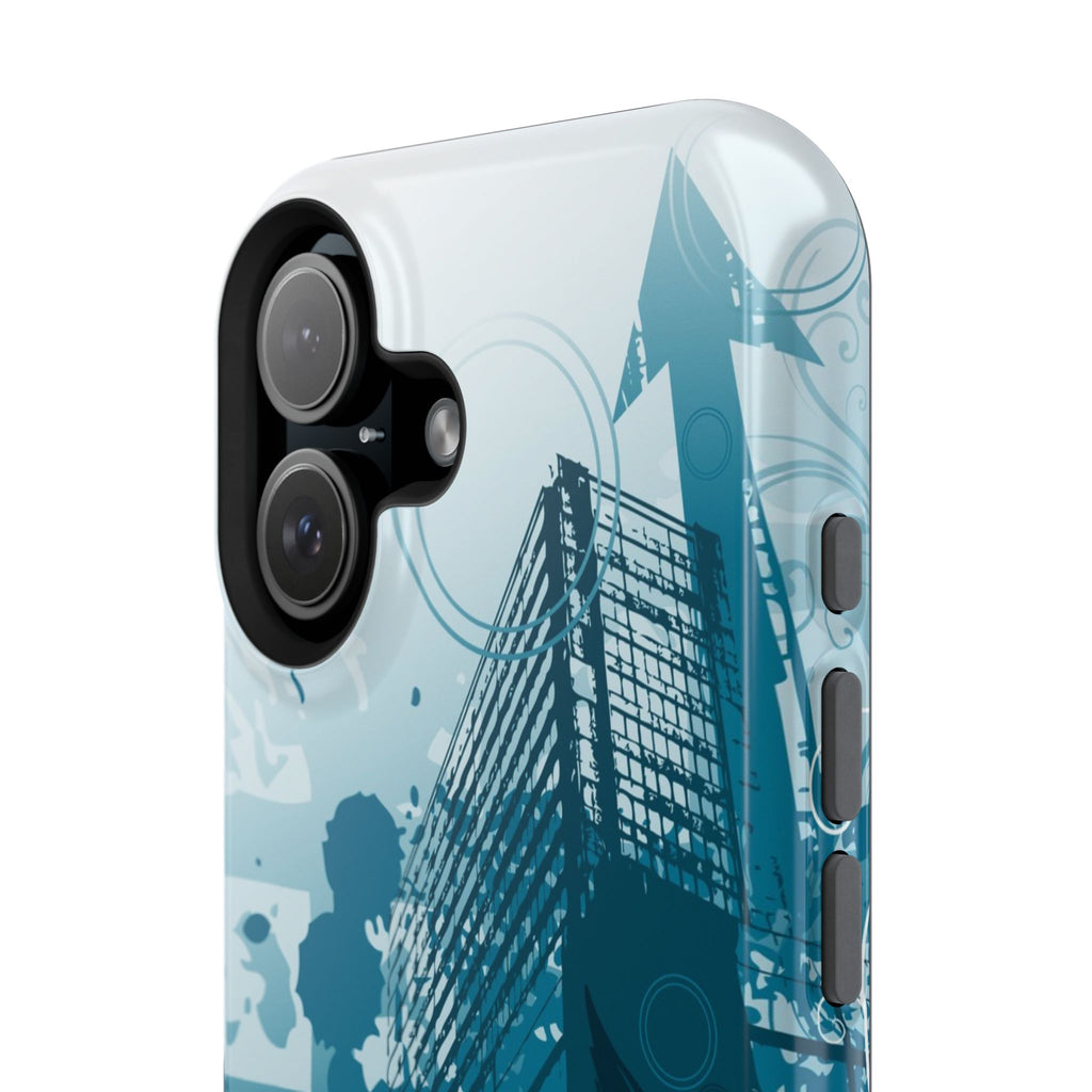Blue Noise Tough iPhone Case
