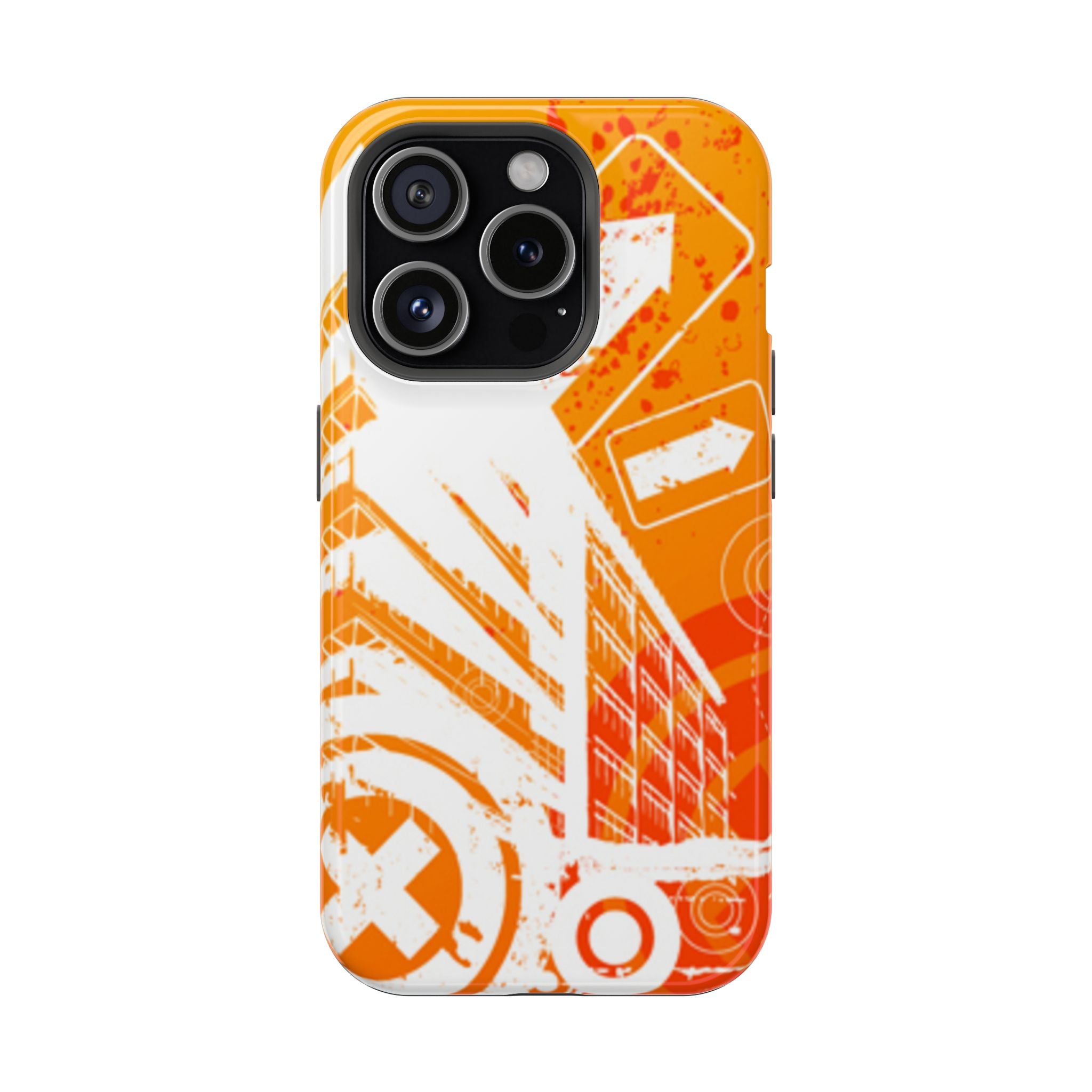 Tangerine Haze Tough iPhone Case