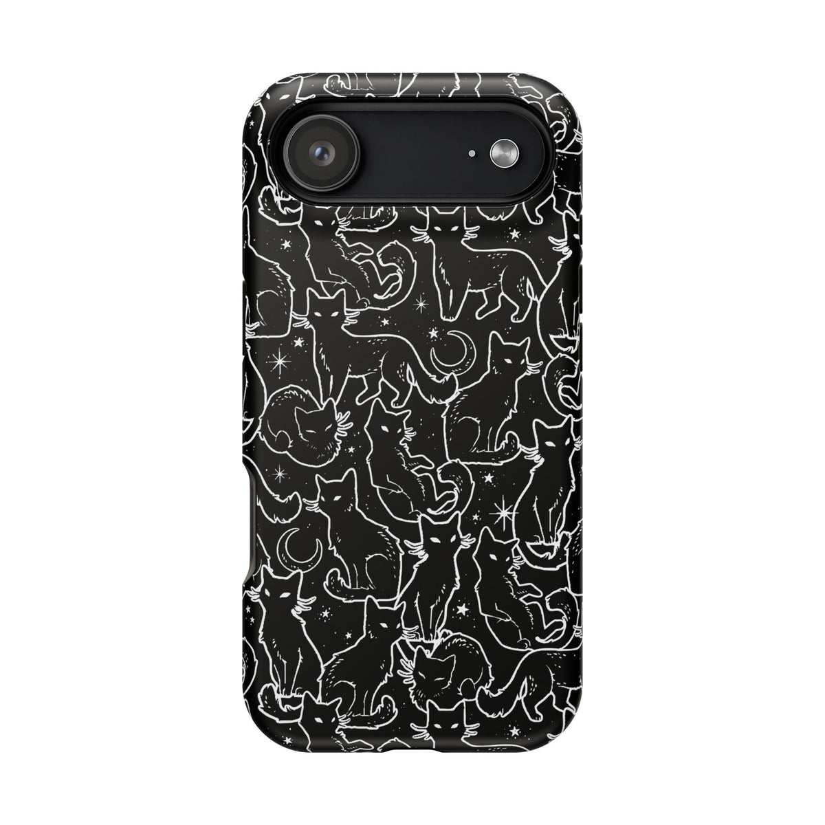 Black Cats MagSafe Tough iPhone Case