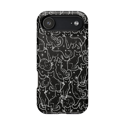 Black Cats MagSafe Tough iPhone Case