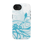 Blue Bloom Tough iPhone Case