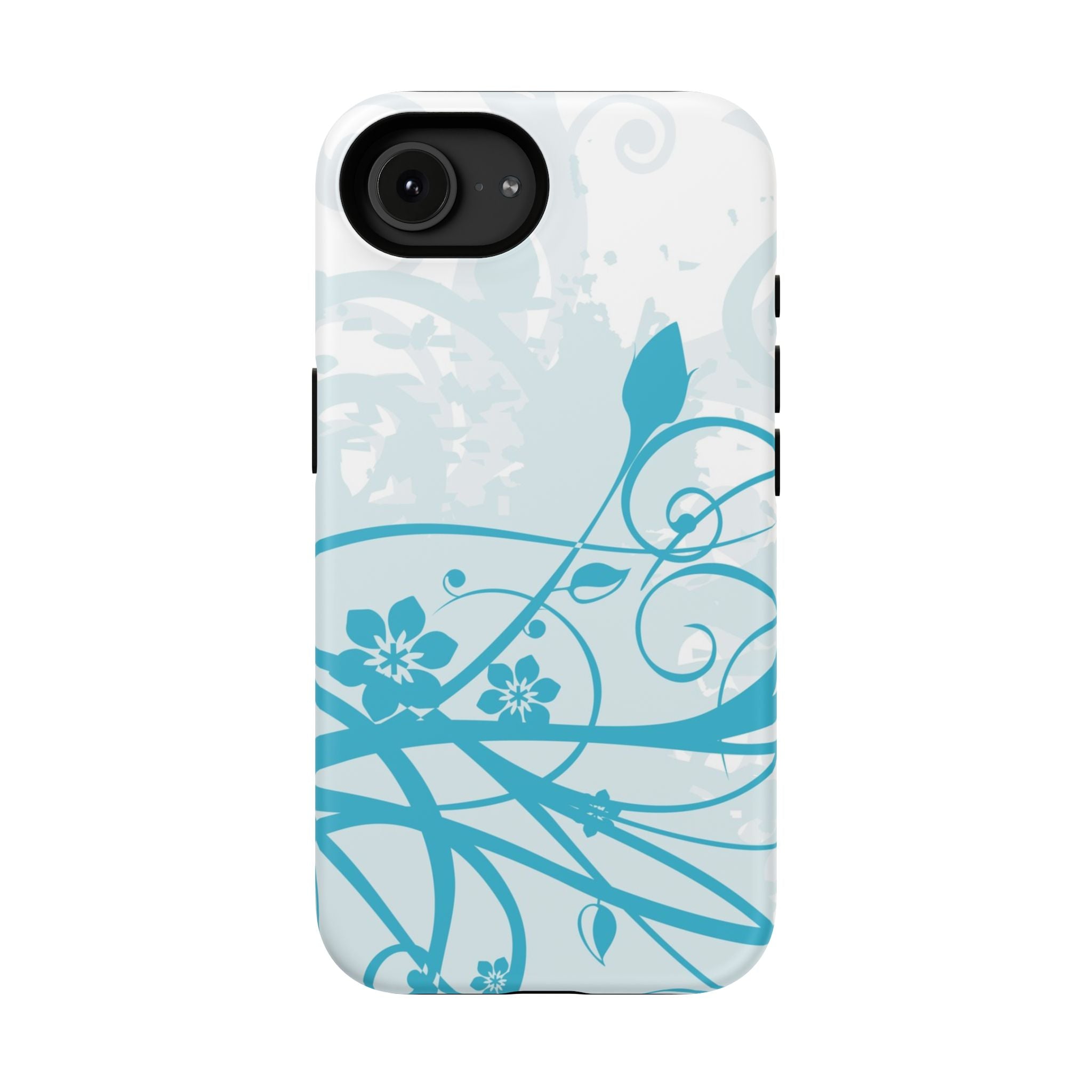 Blue Bloom Tough iPhone Case
