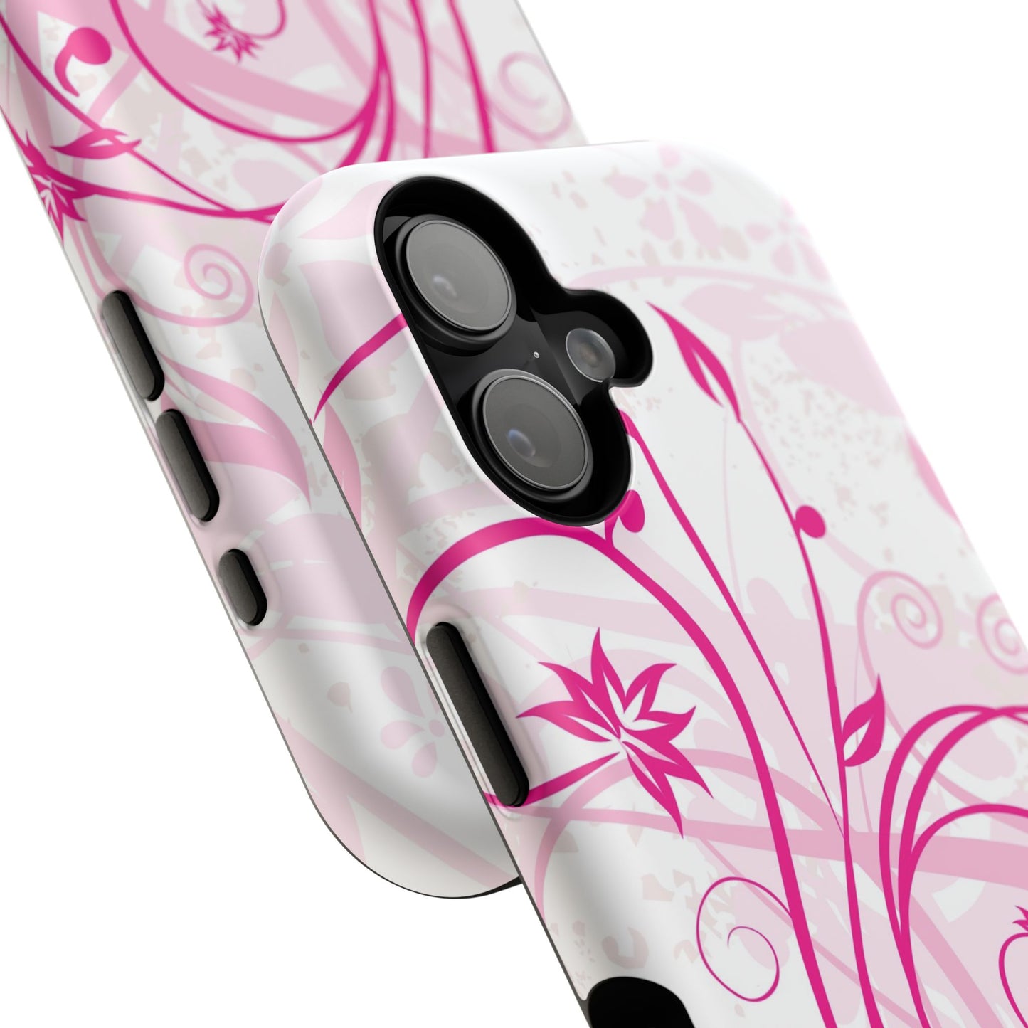 Flora Fuchsia Tough iPhone Case