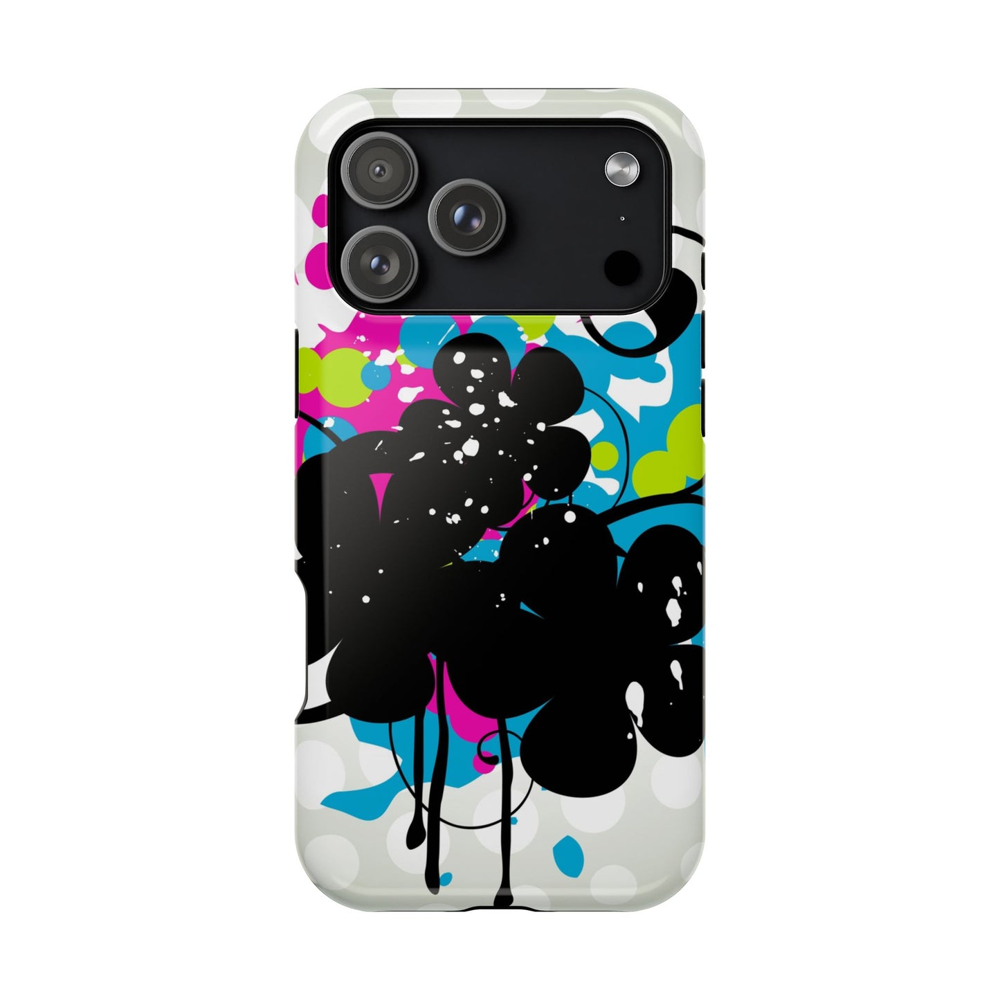 Electric Bloom Tough iPhone Case