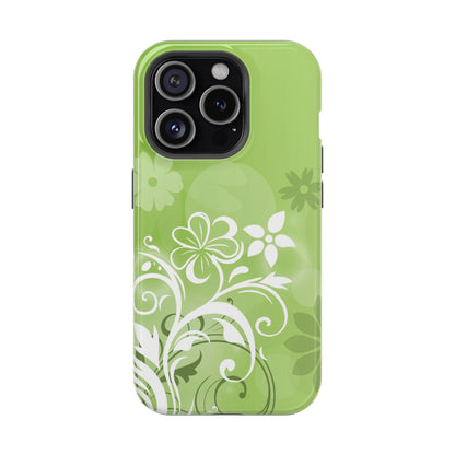 Green Mood Tough iPhone Case
