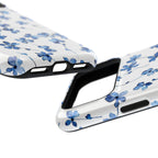 Blue Garden Tough iPhone Case