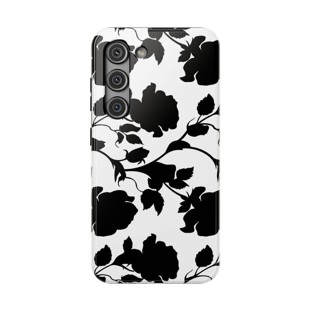 Black Roses Tough Samsung Case