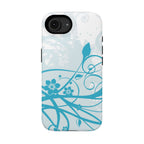 Blue Bloom Tough iPhone Case