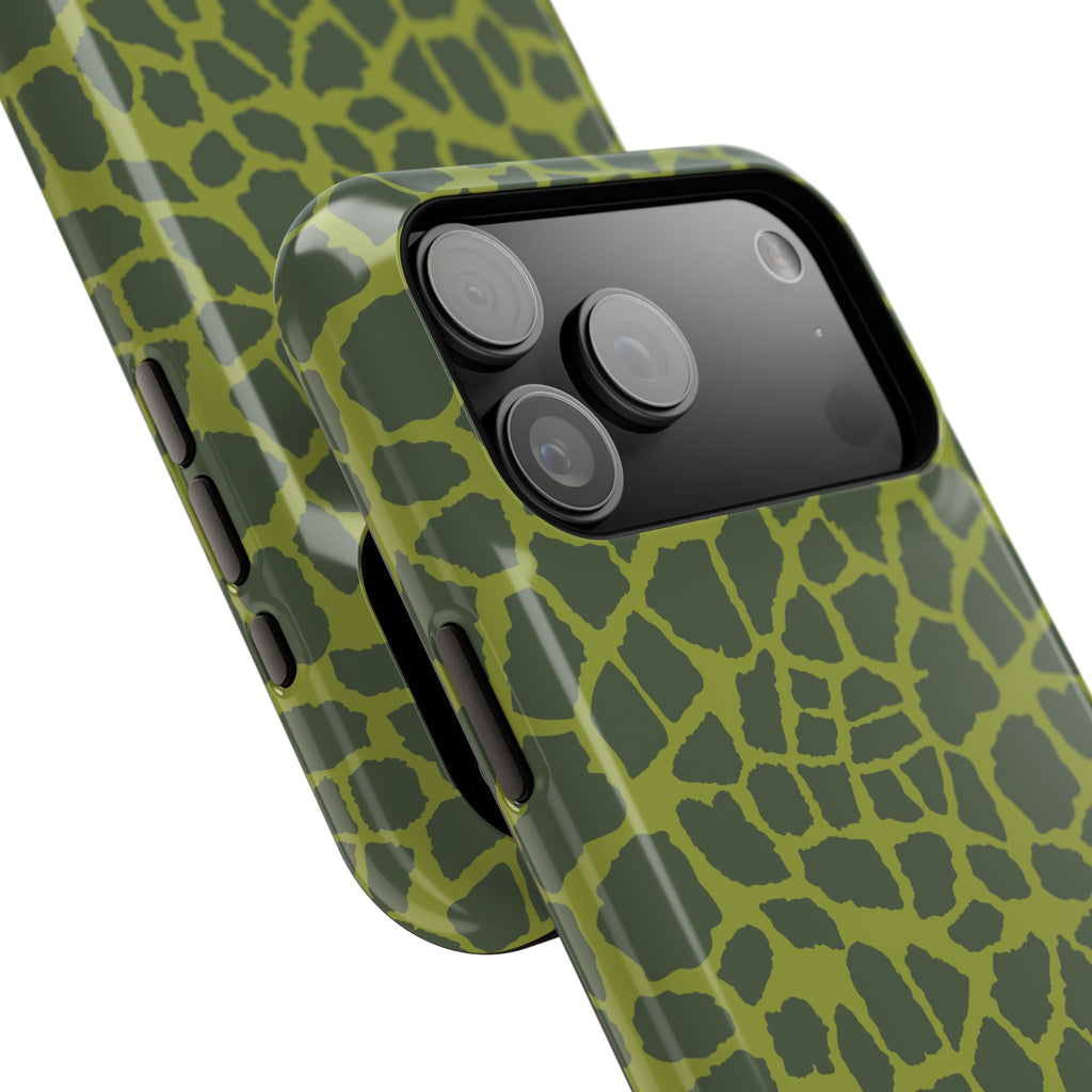 Green Giraffe Tough iPhone Case