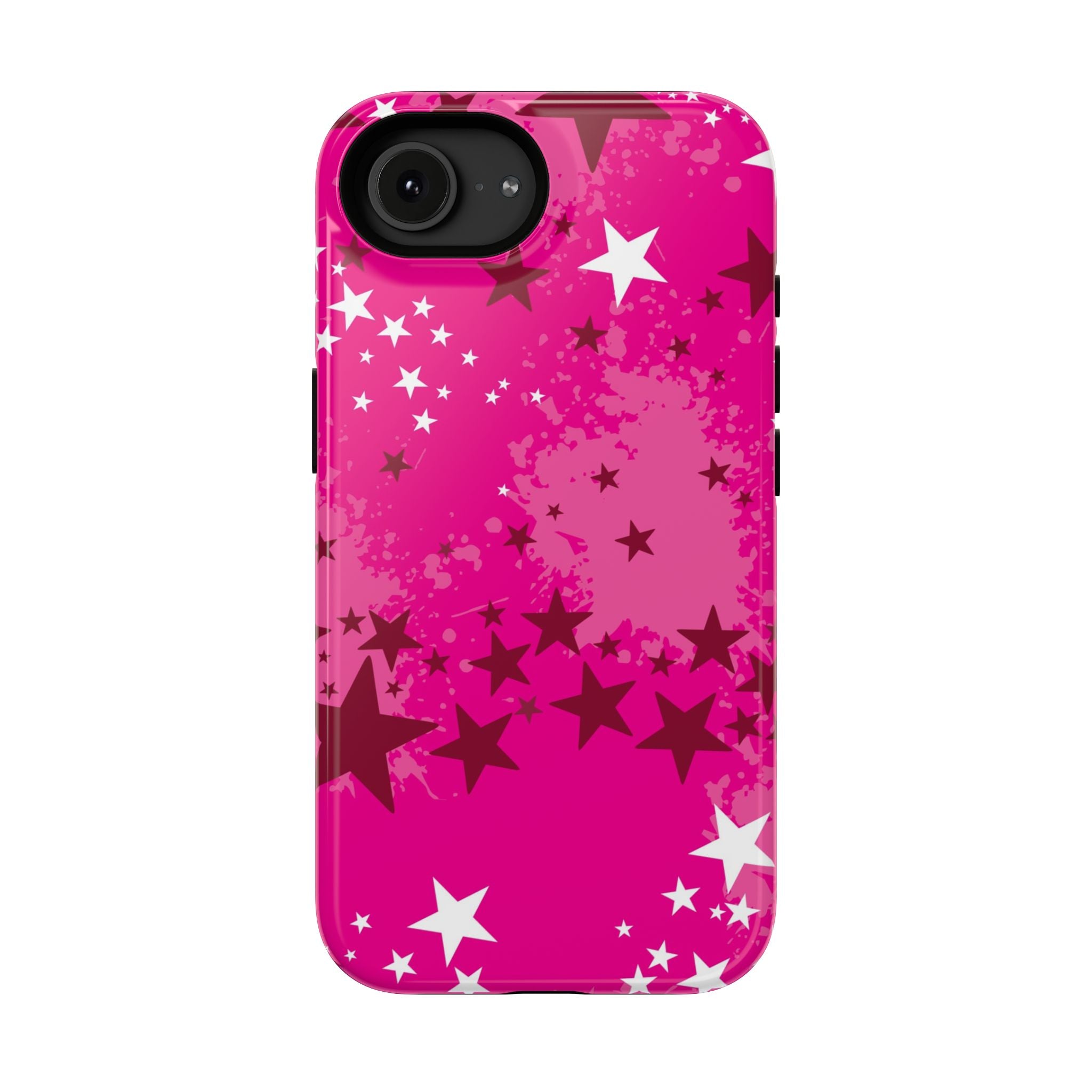 Pink Static Tough iPhone Case