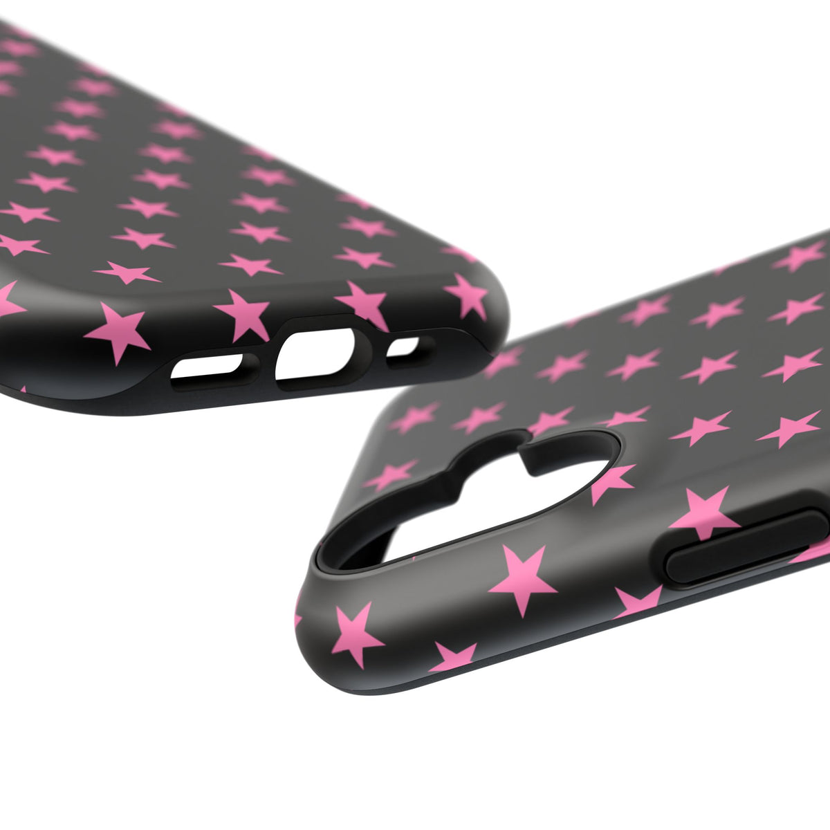 Pink Stars Tough iPhone Case
