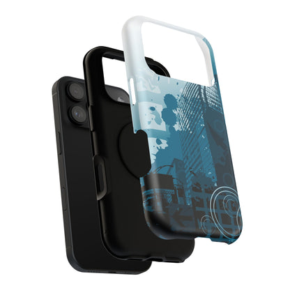 City Blue Tough iPhone Case
