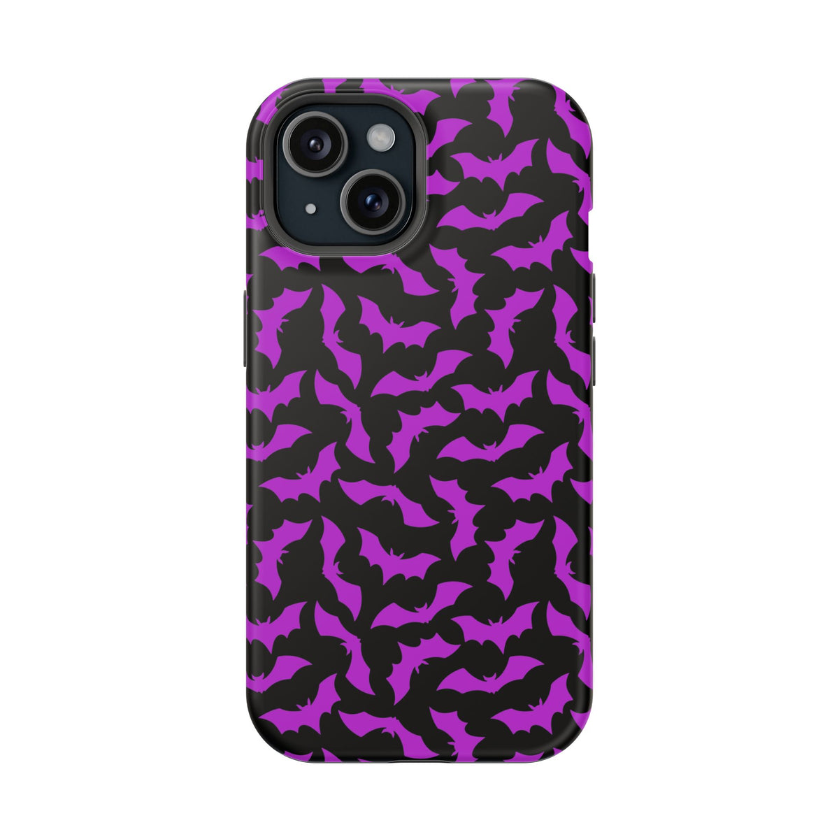 Purple Bats MagSafe Tough iPhone Case