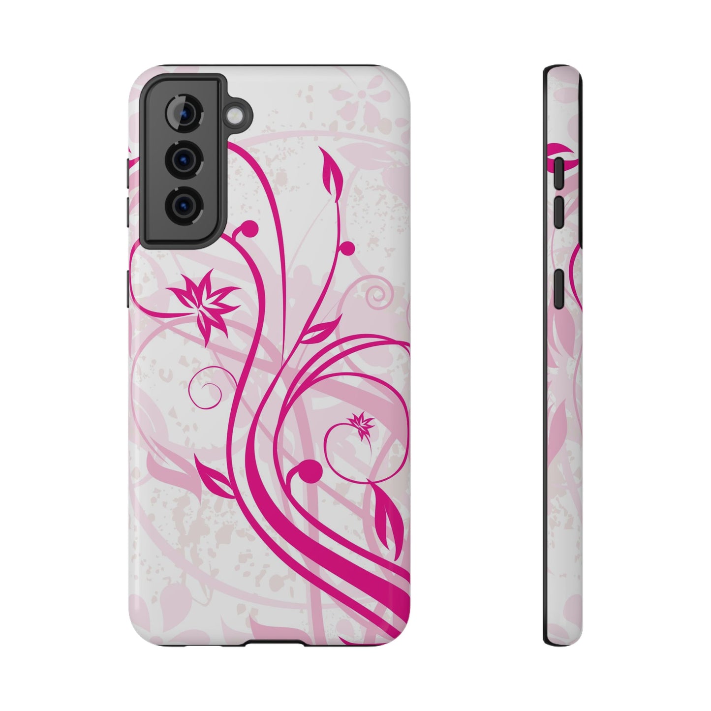 Flora Fuchsia Tough Samsung Case