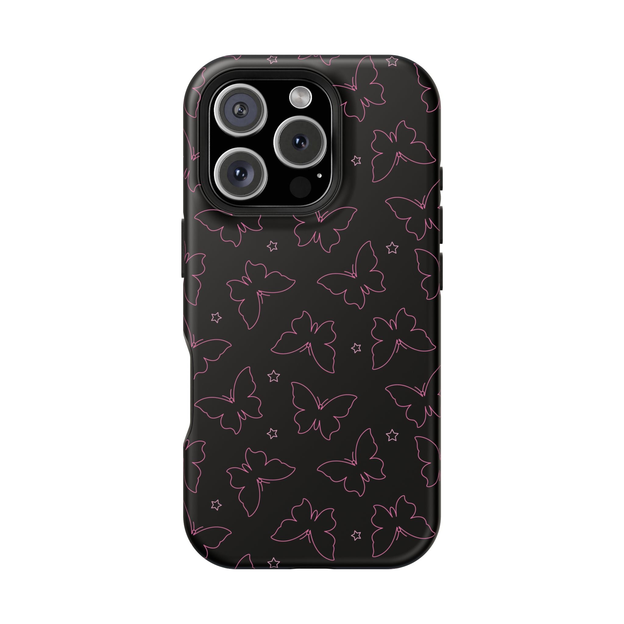 Midnight Flutter Tough iPhone Case