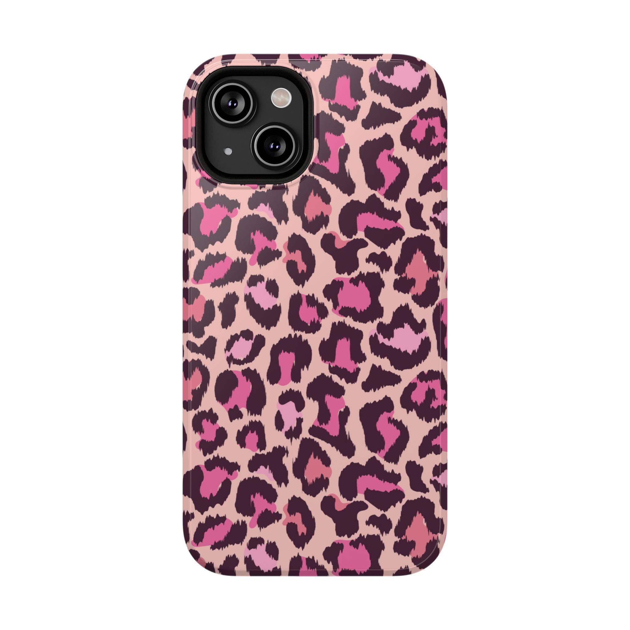 Pink Leopard Tough iPhone Case