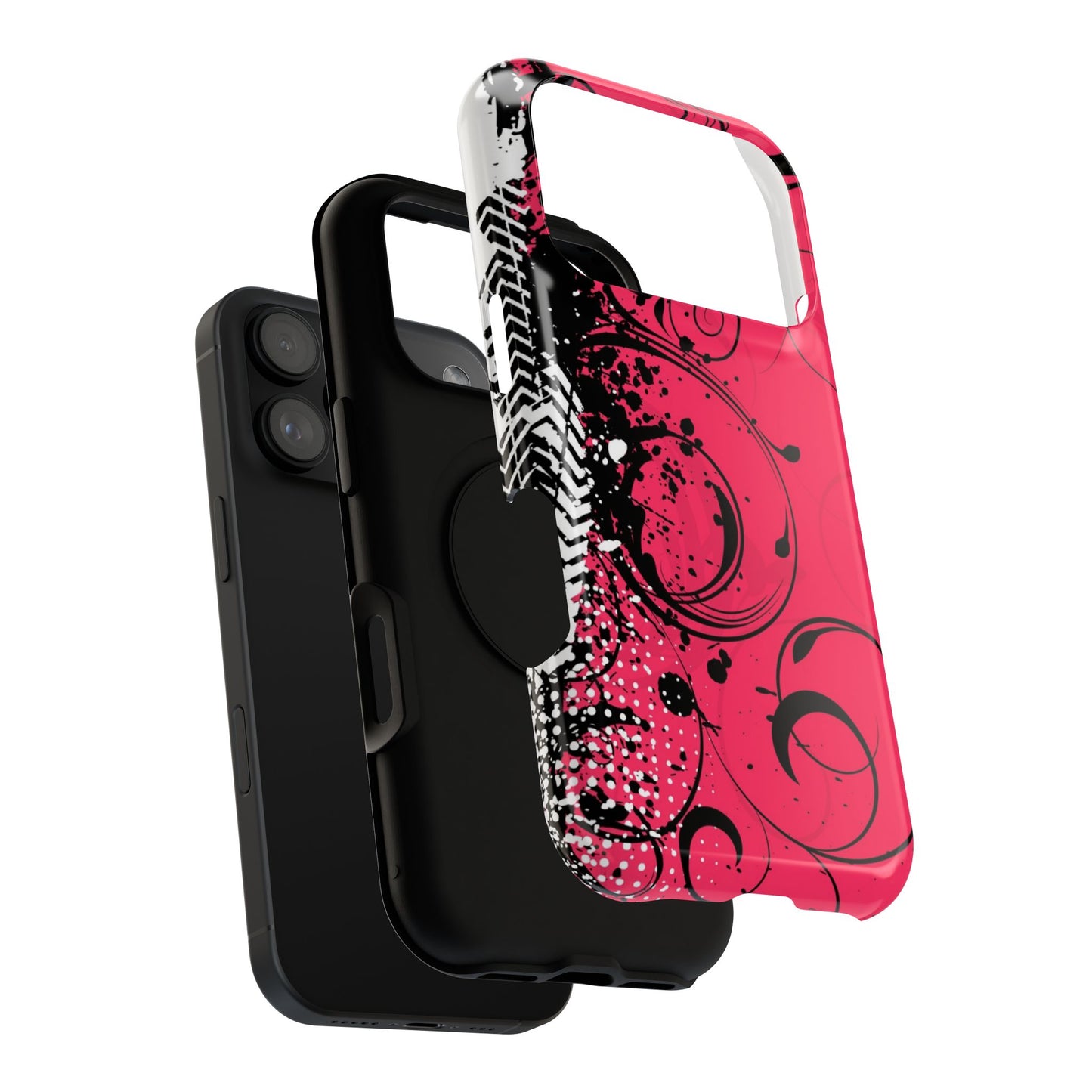Swirl Rush Tough iPhone Case