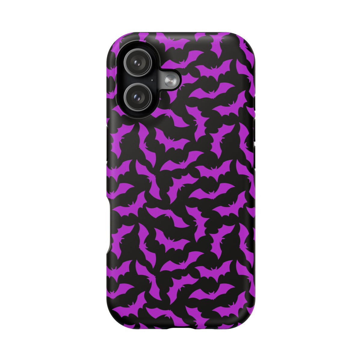 Purple Bats MagSafe Tough iPhone Case