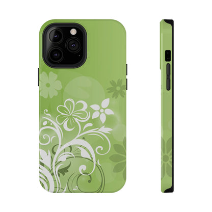 Green Mood Tough iPhone Case