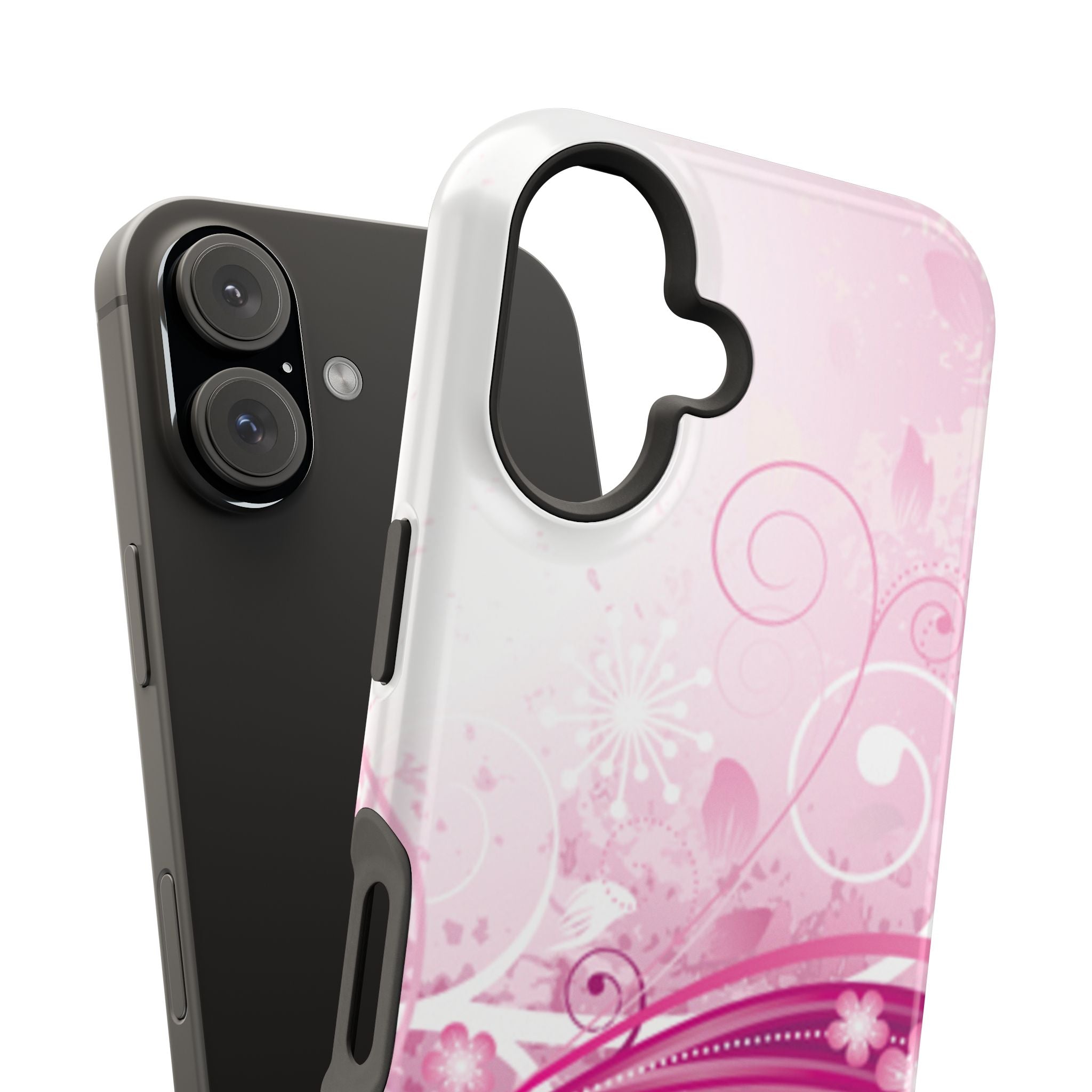 Faded Petals Tough iPhone Case