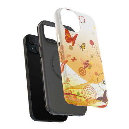 Amber Wings Tough iPhone Case