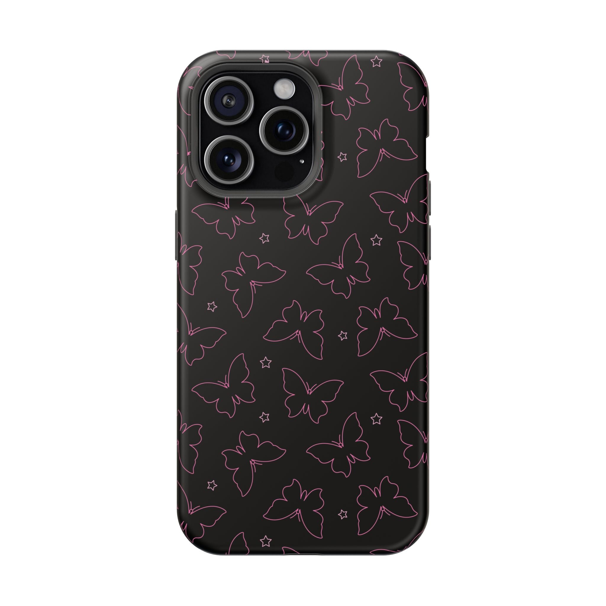 Midnight Flutter Tough iPhone Case