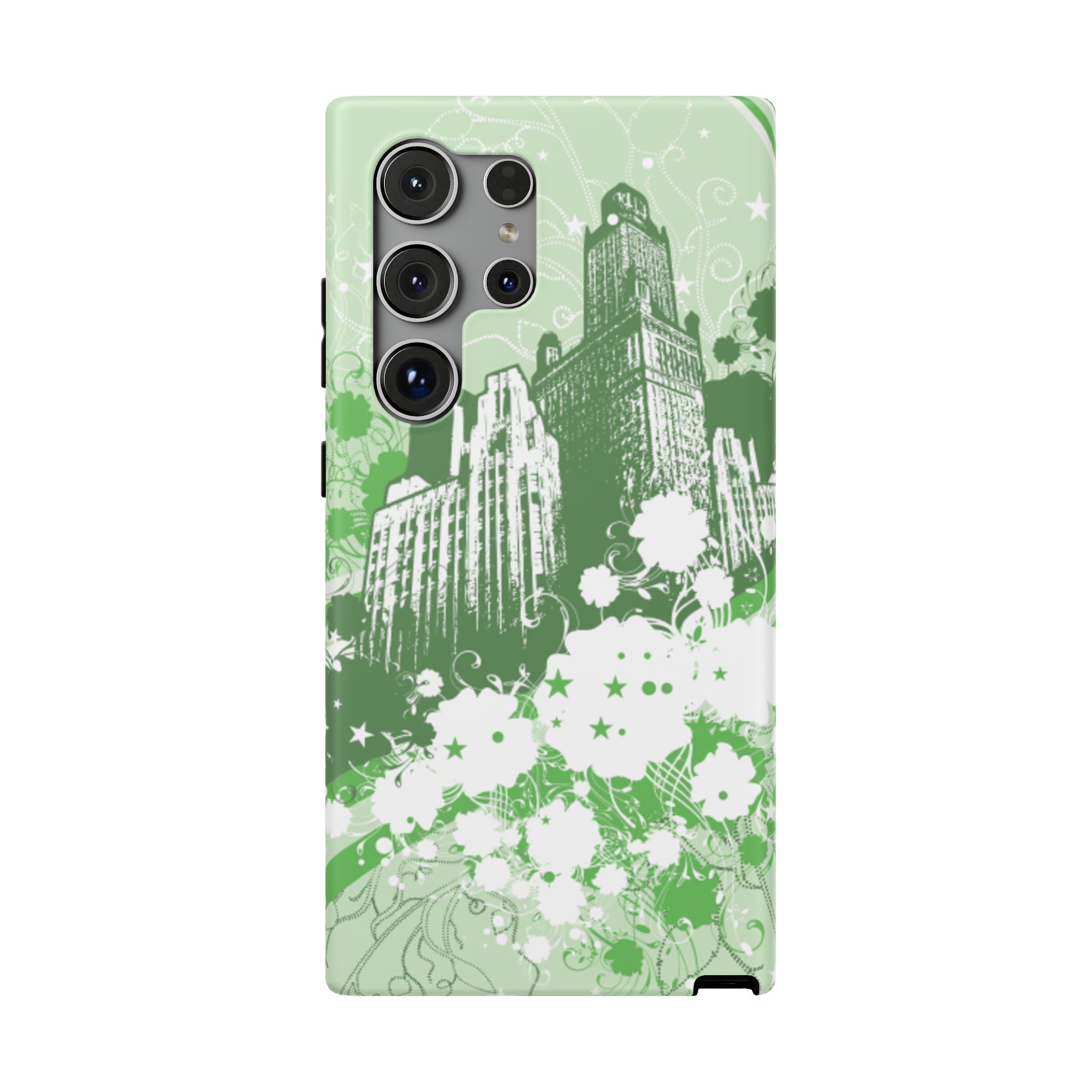 Green City Tough Samsung Case