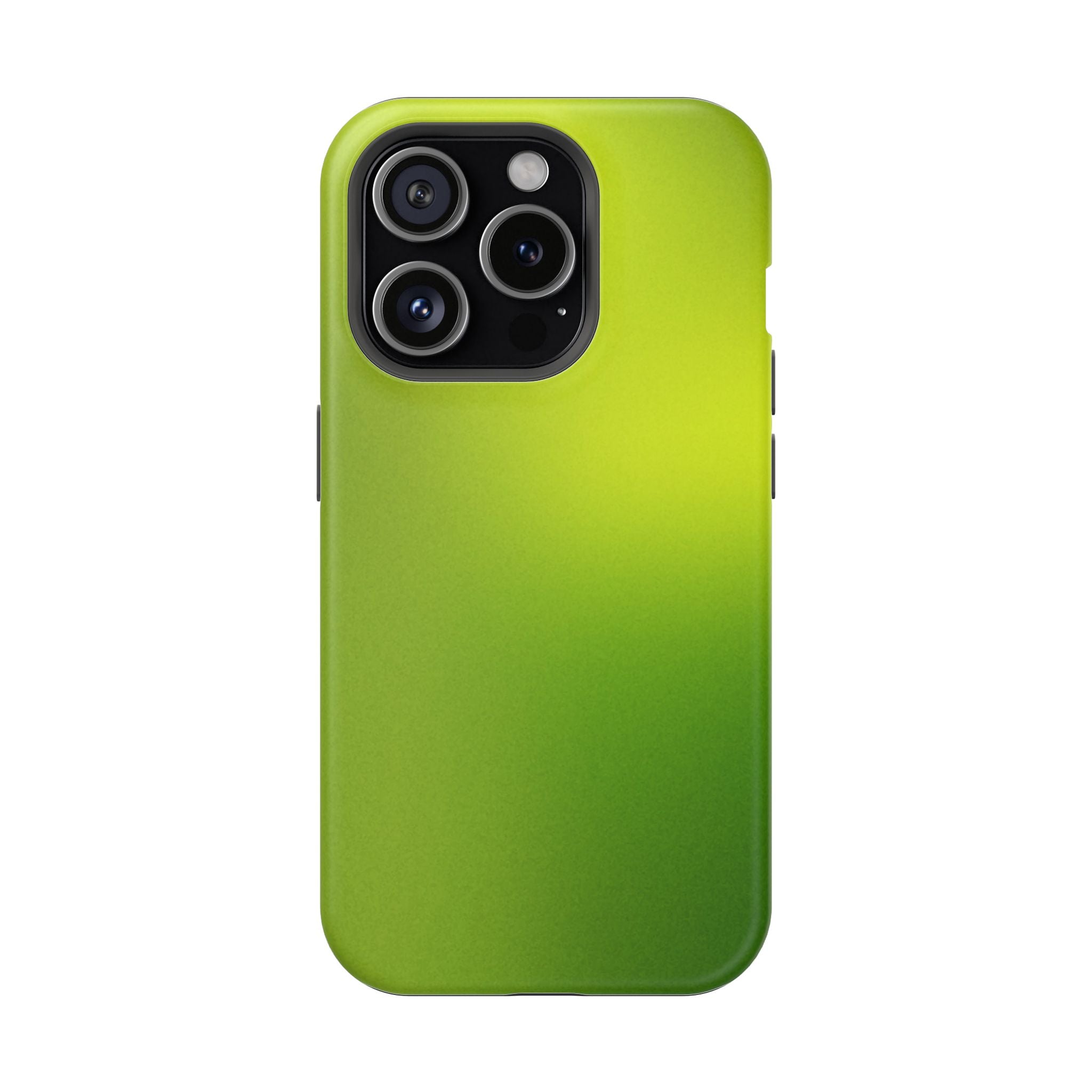 Lime Glow Tough iPhone Case