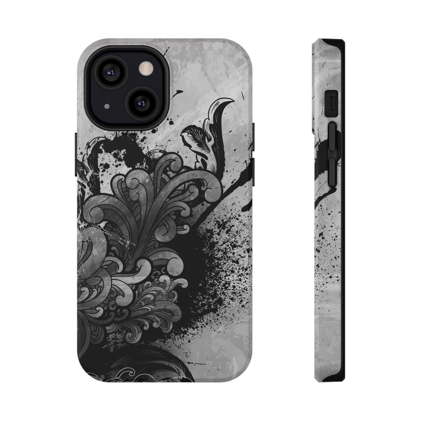 Charcoal Echo Tough iPhone Case