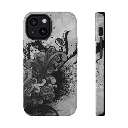 Charcoal Echo Tough iPhone Case