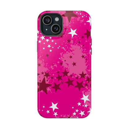 Pink Static Tough iPhone Case