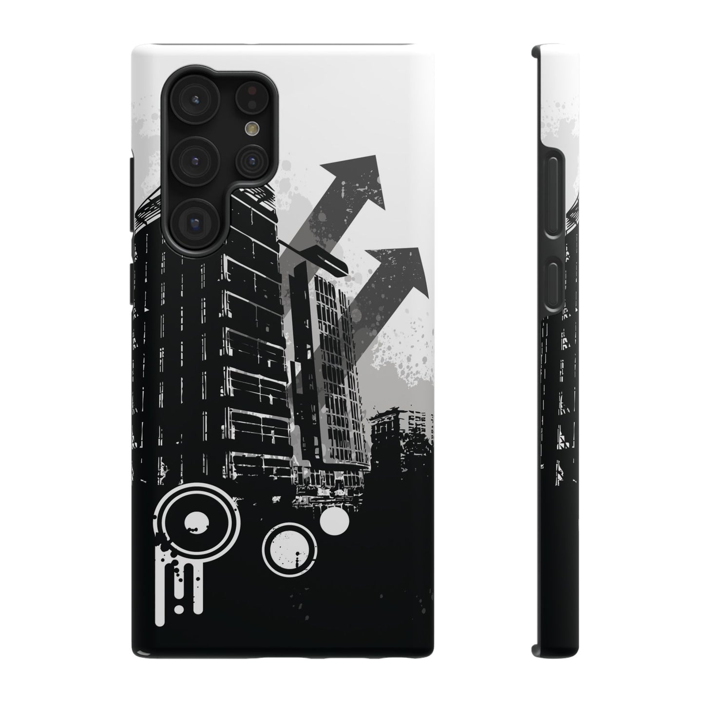 Monochrome City Tough Samsung Case