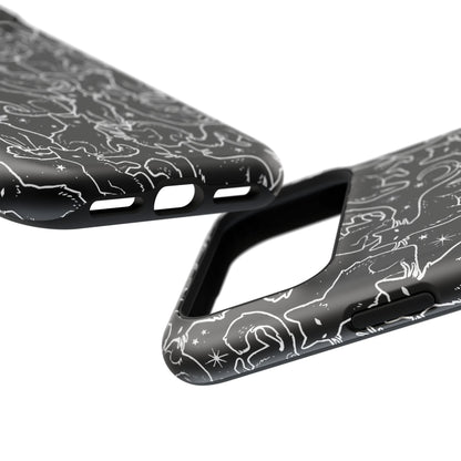 Black Cats MagSafe Tough iPhone Case