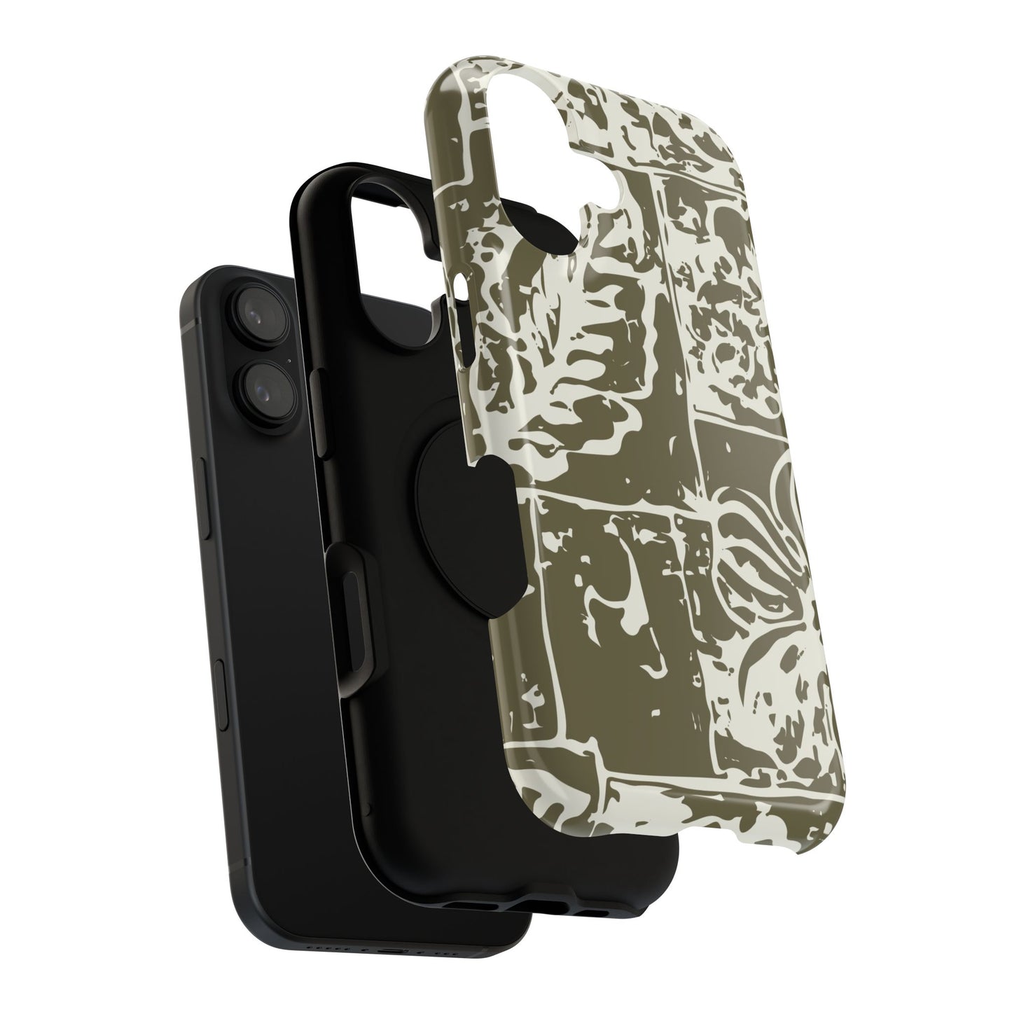 Faded Bloom Tough iPhone Case