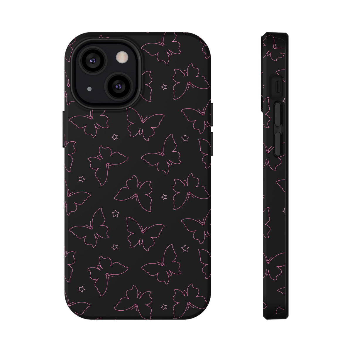 Midnight Flutter MagSafe Tough iPhone Case