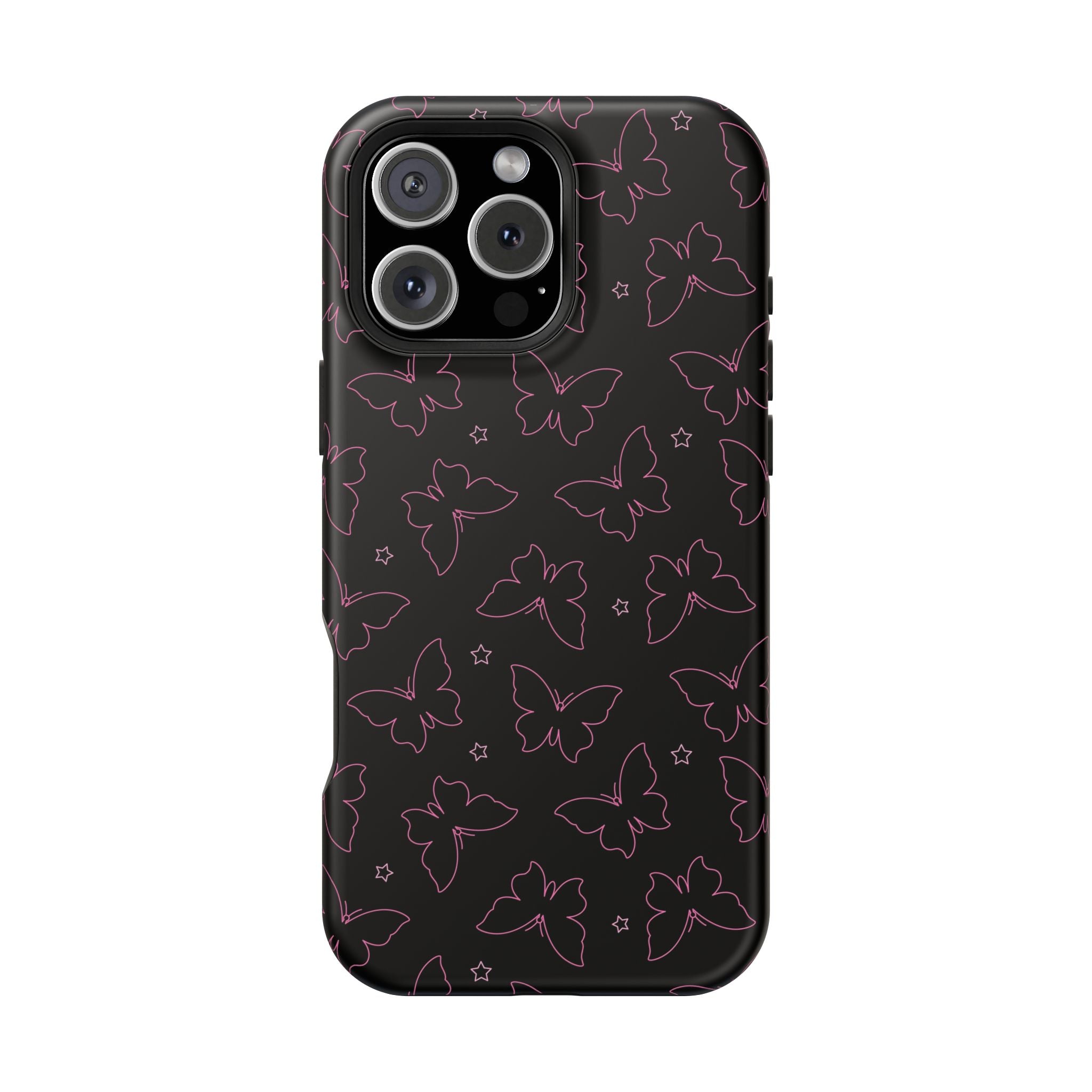 Midnight Flutter Tough iPhone Case