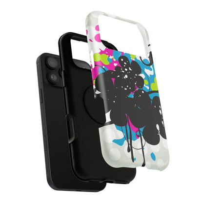 Electric Bloom Tough iPhone Case